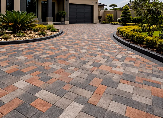 Coloured Pavers Products Showcase